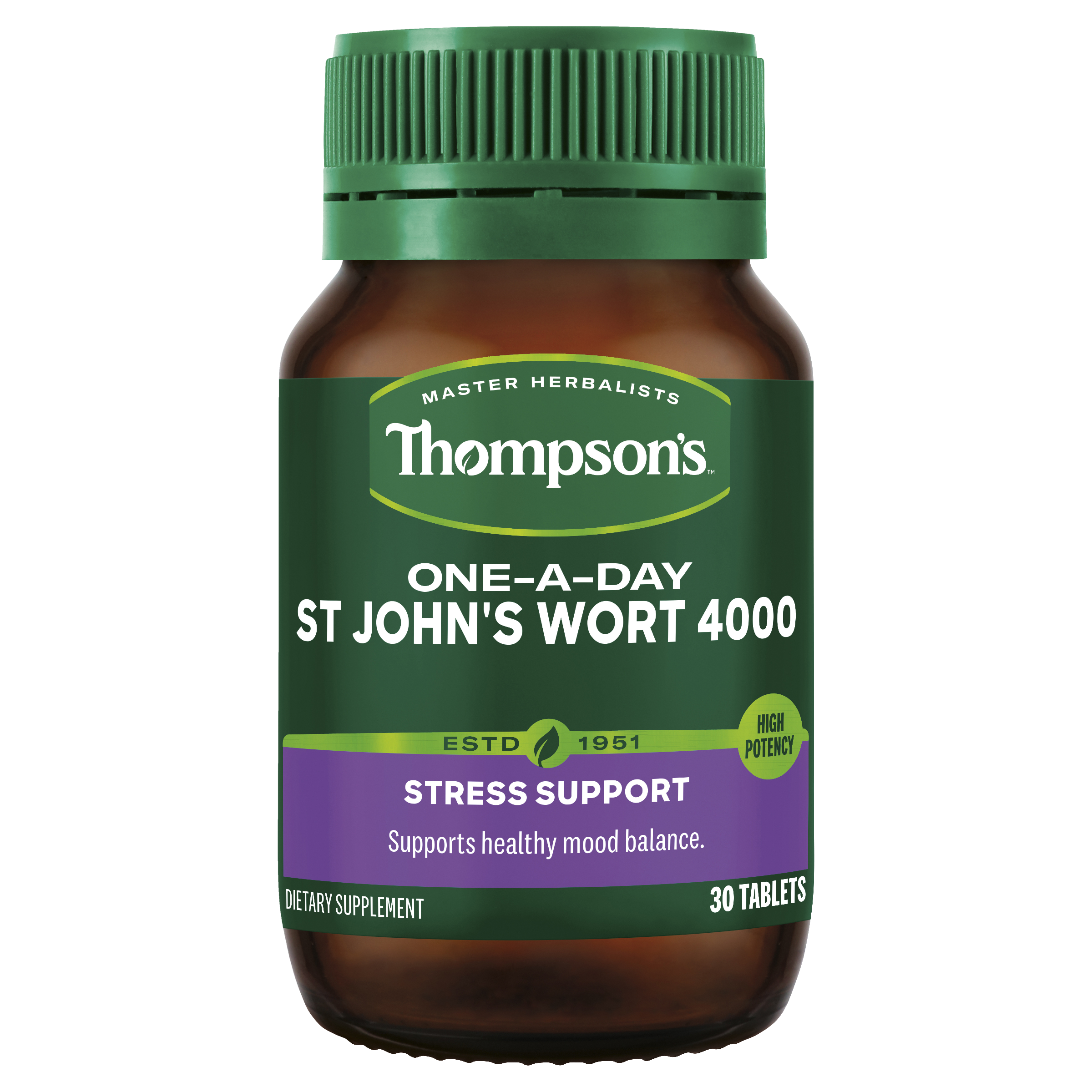 Thompsons One-A-Day St Johns Wort 30 Tablets